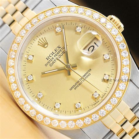 rolex 16233 diamond dial|rolex 16233 diamond bezel.